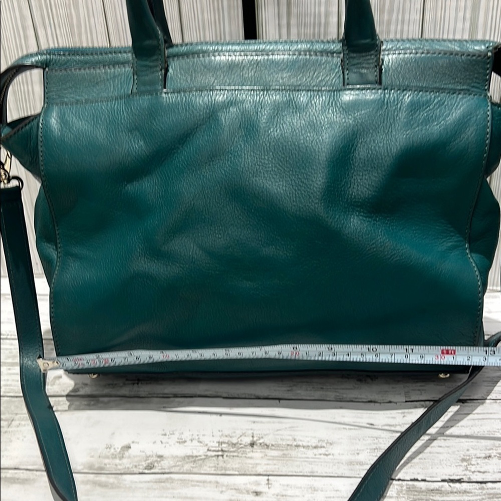Kate Spade Green Satchel with Bow Detail Crossbody Bag - Picture 6 of 12